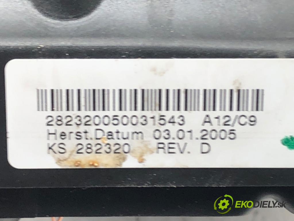 OPEL ASTRA H (A04) 2004 - 2014    1.7 CDTI (L48) 74 kW [100 KM] olej napędowy 2004 -  Prepínač kombinovaný 13197721ZU (Prepínače, spínače, tlačidlá a ovládače kúrenia)