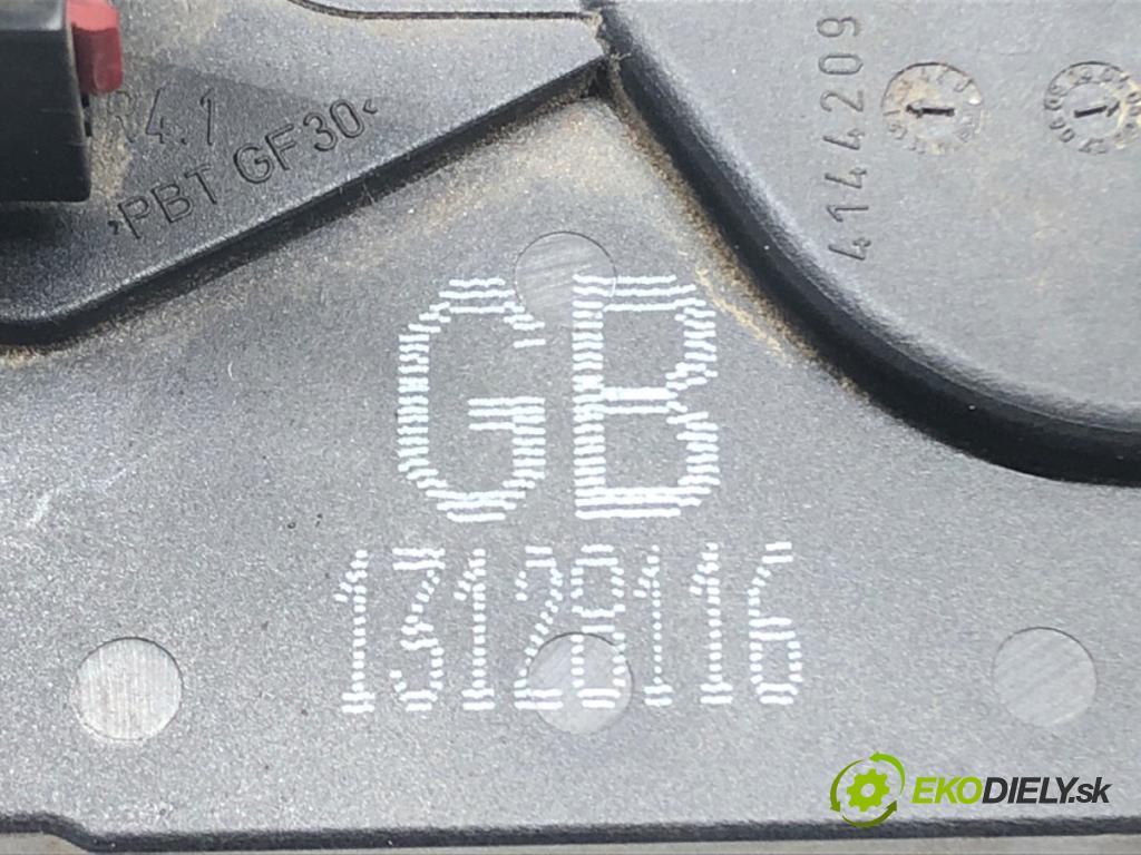 OPEL ASTRA H (A04) 2004 - 2014    1.7 CDTI (L48) 74 kW [100 KM] olej napędowy 2004 -  zámok zadní část pravý 13128116