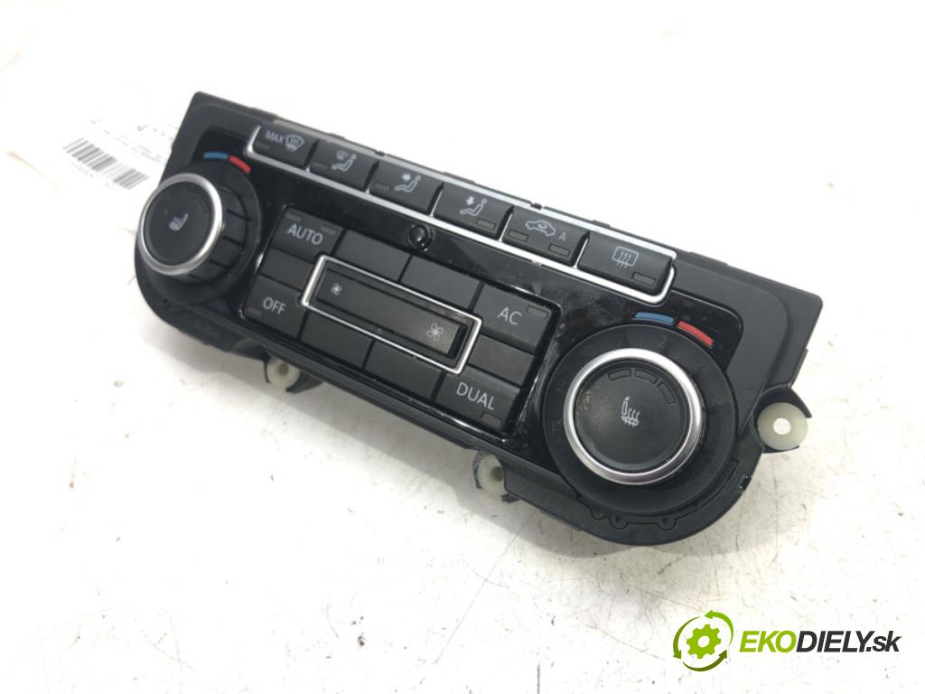 VW GOLF VI Variant (AJ5) 2009 - 2014    1.6 TDI 77 kW [105 KM] olej napędowy 2009 - 2013  Panel ovládania kúrenia 5K0907044BD (Prepínače, spínače, tlačidlá a ovládače kúrenia)