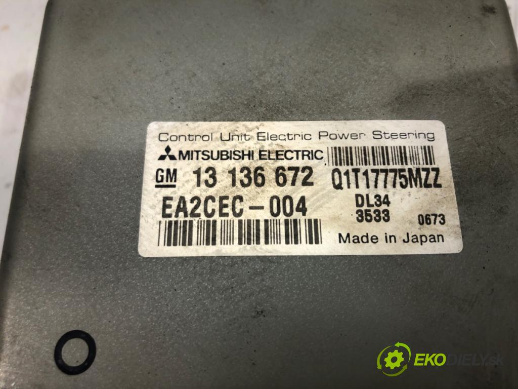 OPEL CORSA C (X01) 2000 - 2009    1.0 (F08, F68) 44 kW [60 KM] benzyna 2003 - 2009  Modul servočerpadlo 13136672 (Ostatné)