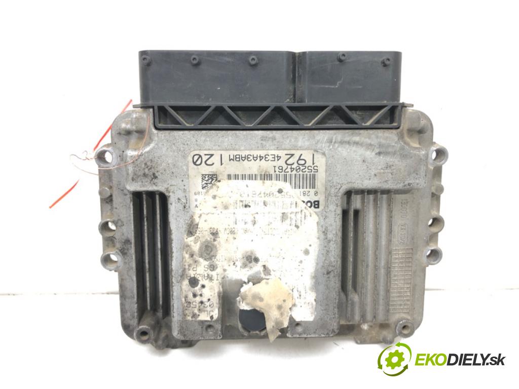 FIAT STILO (192_) 2001 - 2010    1.9 D Multijet 88 kW [120 KM] olej napędowy 2005 -  riadiaca jednotka Motor 55204761 (Riadiace jednotky)