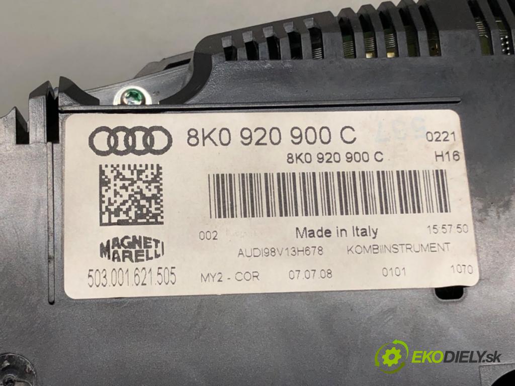 AUDI A4 B8 (8K2) 2007 - 2015    2.7 TDI 140 kW [190 KM] olej napędowy 2007 - 2012  Prístrojovka 8K0920900C (Prístrojové dosky, displeje)