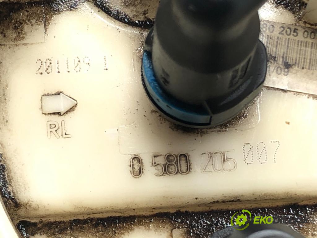 AUDI A4 B8 (8K2) 2007 - 2015    2.7 TDI 140 kW [190 KM] olej napędowy 2007 - 2012  Pumpa paliva vnútorná 0580205007 (Palivové pumpy, čerpadlá, plaváky)