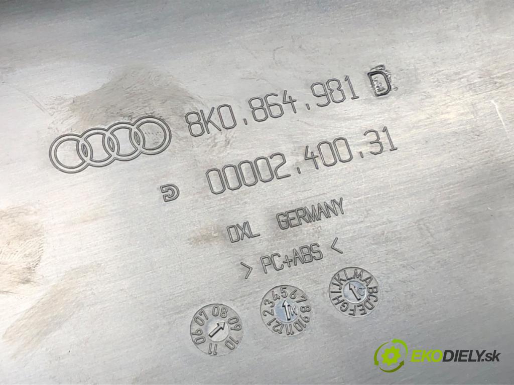 AUDI A4 B8 (8K2) 2007 - 2015    2.7 TDI 140 kW [190 KM] olej napędowy 2007 - 2012  Tunel stredový  (Stredový tunel / panel)