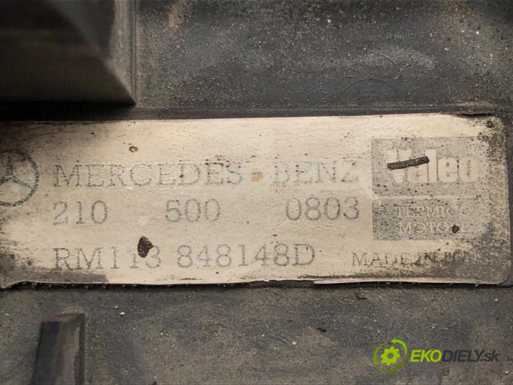 MERCEDES-BENZ KLASA E (W210) 1995 - 2003    E 250 D (210.010) 83 kW [113 KM] olej napędowy 199  Chladič vody 2105000803 (Chladiče vody)