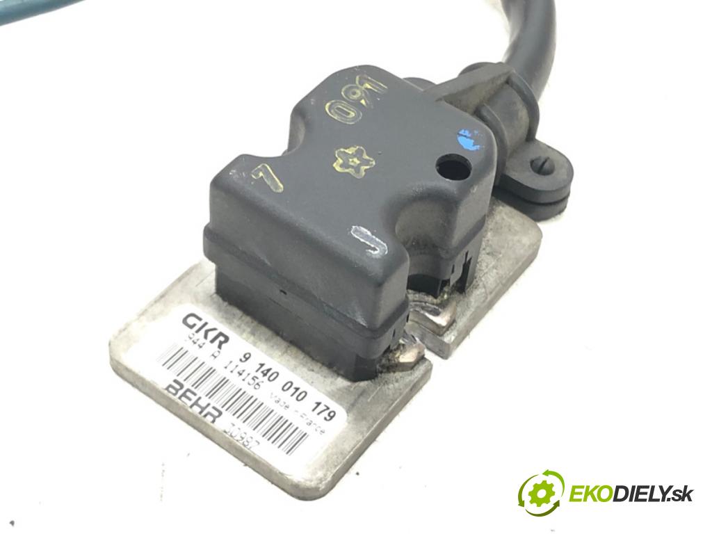 MERCEDES-BENZ KLASA E (W210) 1995 - 2003    E 250 D (210.010) 83 kW [113 KM] olej napędowy 199  Odpor, rezistor kúrenia vzduchu 9140010179 (Odpory (rezistory) kúrenia)