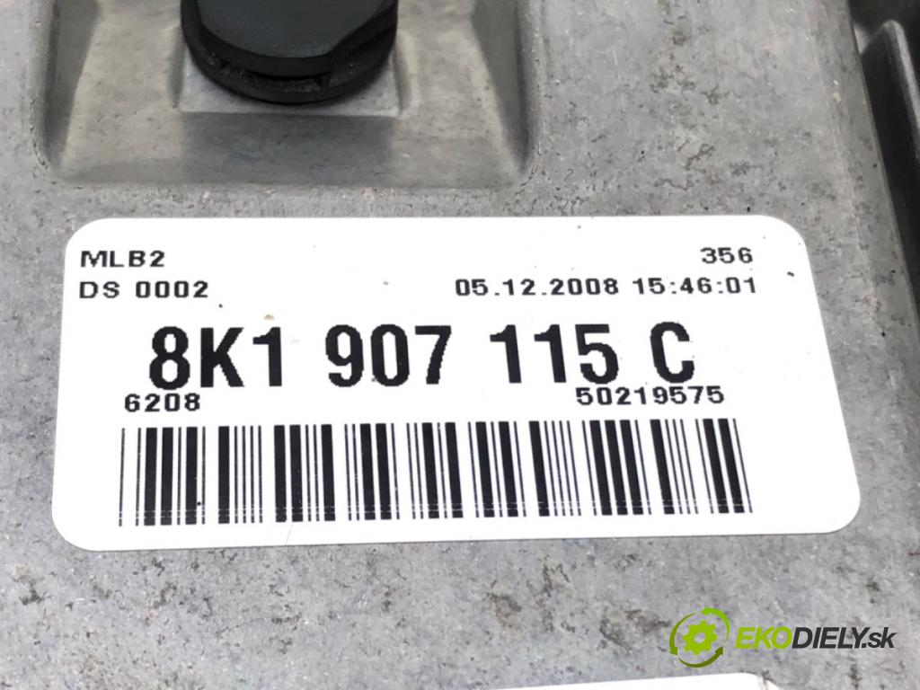 AUDI A4 B8 Avant (8K5) 2007 - 2015    1.8 TFSI 118 kW [160 KM] benzyna 2007 - 2012  riadiaca jednotka Motor 8K1907115C 0261S04520 (Riadiace jednotky)