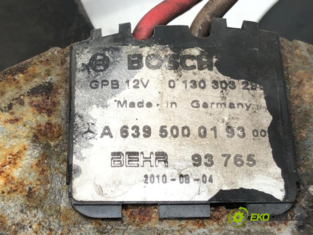 MERCEDES-BENZ VITO Autobus (W639) 2003 - 2022    115 CDI (639.701, 639.703, 639.705) 110 kW [150 KM  Ventilátor klimatizácie A6395000193 (Ventilátory chladičov klimatizácie)