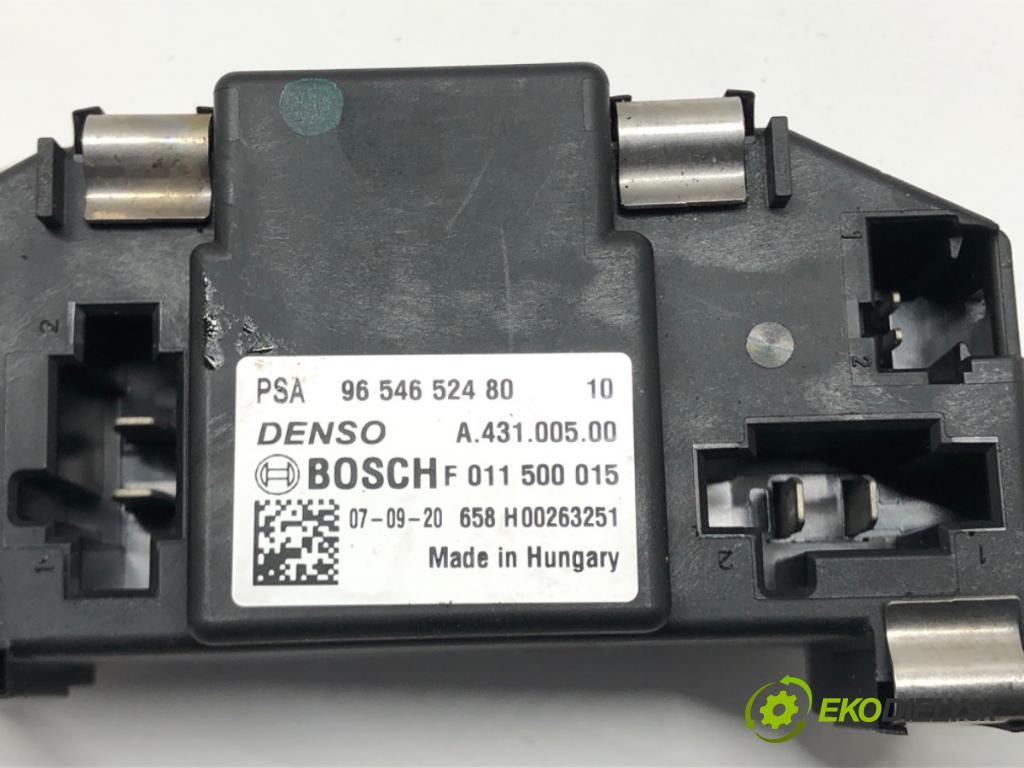 CITROEN C4 PICASSO I nadwozie wielkoprzestrzenne (MPV) (UD_) 2006 - 2015    1.8 i 16V 92 kW [125 KM] benzyna 2007 - 2011  Odpor, rezistor kúrenia vzduchu 9654652480 (Odpory (rezistory) kúrenia)