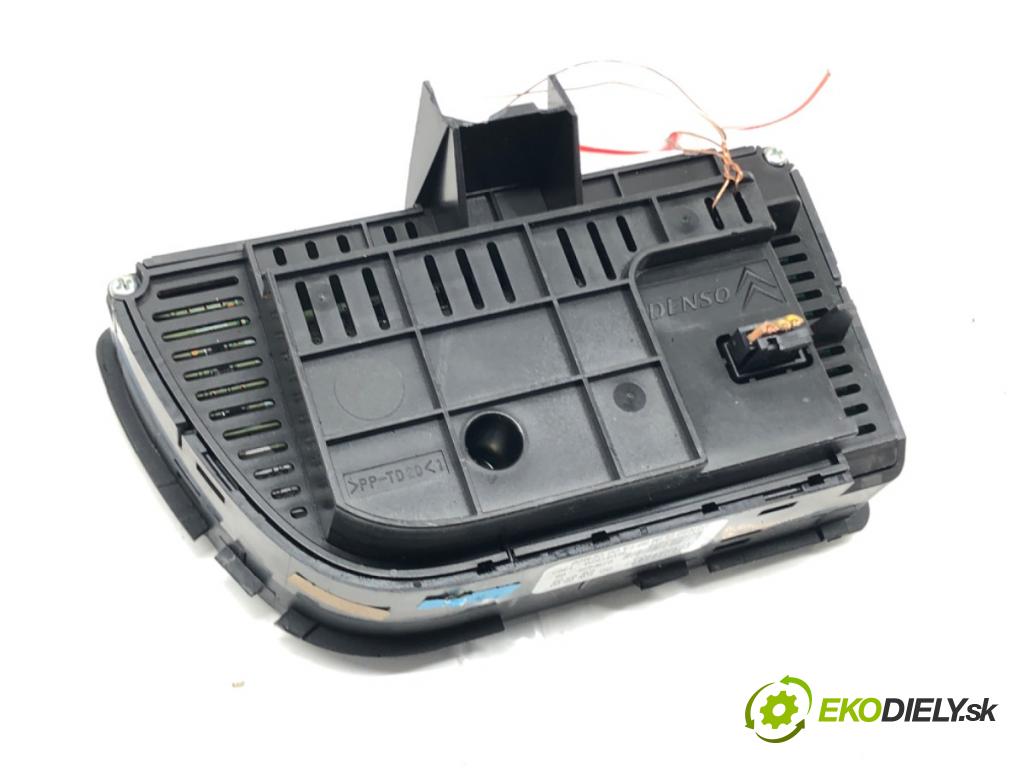CITROEN C4 PICASSO I nadwozie wielkoprzestrzenne (MPV) (UD_) 2006 - 2015    1.8 i 16V 92 kW [125 KM] benzyna 2007 - 2011  Panel ovládania kúrenia 9650868977 (Prepínače, spínače, tlačidlá a ovládače kúrenia)