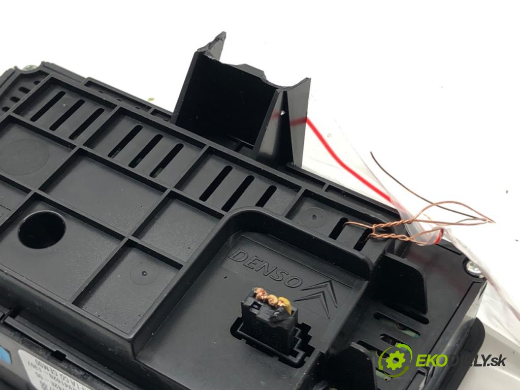 CITROEN C4 PICASSO I nadwozie wielkoprzestrzenne (MPV) (UD_) 2006 - 2015    1.8 i 16V 92 kW [125 KM] benzyna 2007 - 2011  Panel ovládania kúrenia 9650868977 (Prepínače, spínače, tlačidlá a ovládače kúrenia)