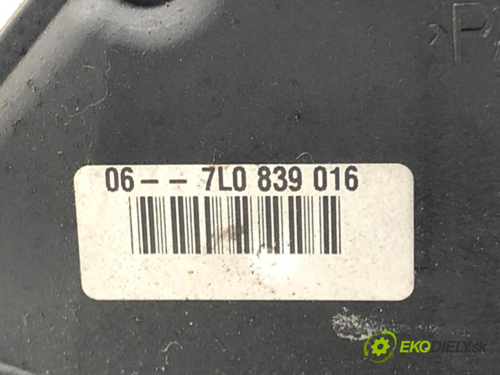 VW GOLF V (1K1) 2003 - 2010    1.9 TDI 77 kW [105 KM] olej napędowy 2003 - 2008  zámok zadní část pravý 7L0839016