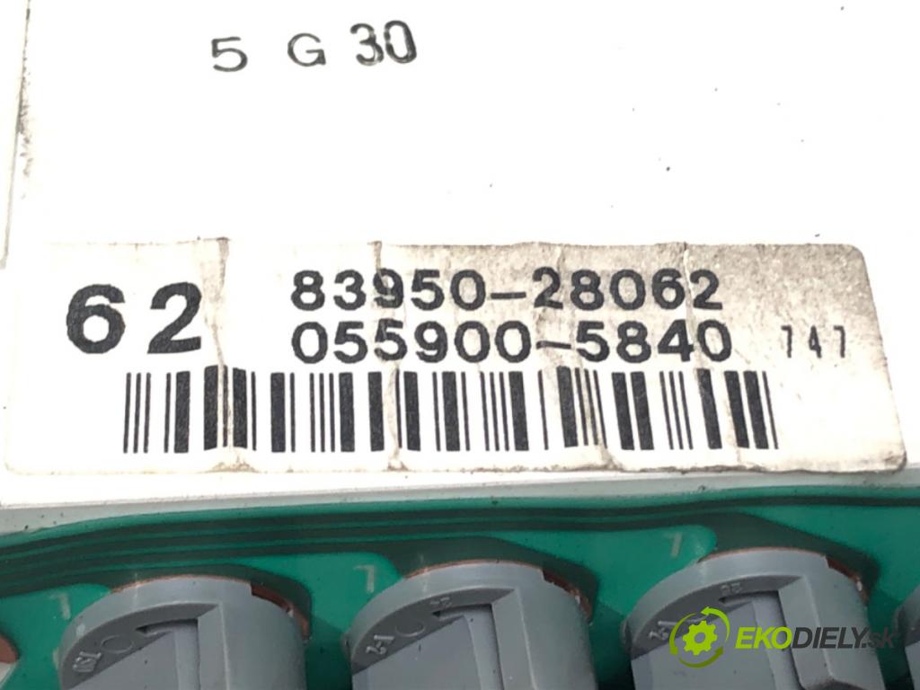 TOYOTA PREVIA II (_R3_) 2000 - 2006    2.4 (ACR30) 115 kW [156 KM] benzyna 2000 - 2006  Dislpej 83950-28062 (Prístrojové dosky, displeje)