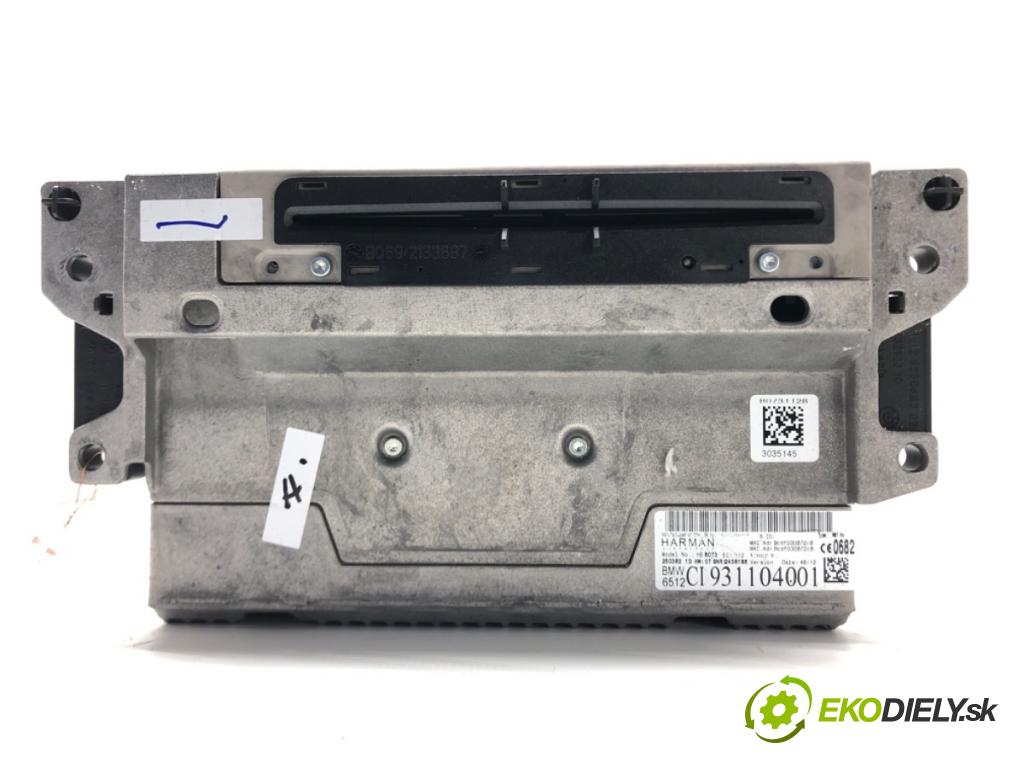 BMW 5 (F10) 2009 - 2016    528 i xDrive 180 kW [245 KM] benzyna 2011 - 2016  RADIO Navigácia 9311040 (Audio zariadenia)