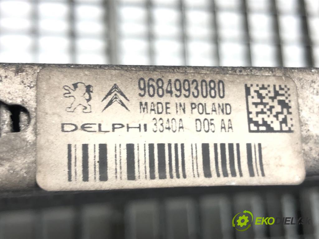 CITROEN C5 III (RD_) 2008 - 2022    1.6 HDi 110 82 kW [112 KM] olej napędowy 2010 - 20  Chladič klimatizácie 9684993080 (Chladiče klimatizácie)