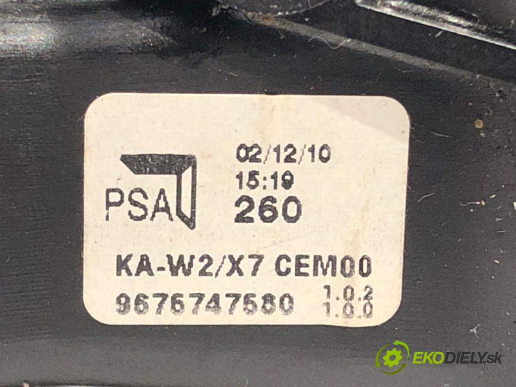 CITROEN C5 III (RD_) 2008 - 2022    1.6 HDi 110 82 kW [112 KM] olej napędowy 2010 - 20  Kulisa 9676747580 (Rýchlostné páky / kulisy)