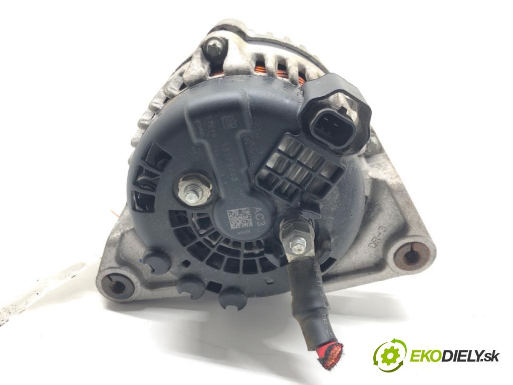 OPEL ADAM (M13) 2012 - 2019    1.4 64 kW [87 KM] benzyna 2012 - 2019  Alternátor 13579663 (Alternátory)