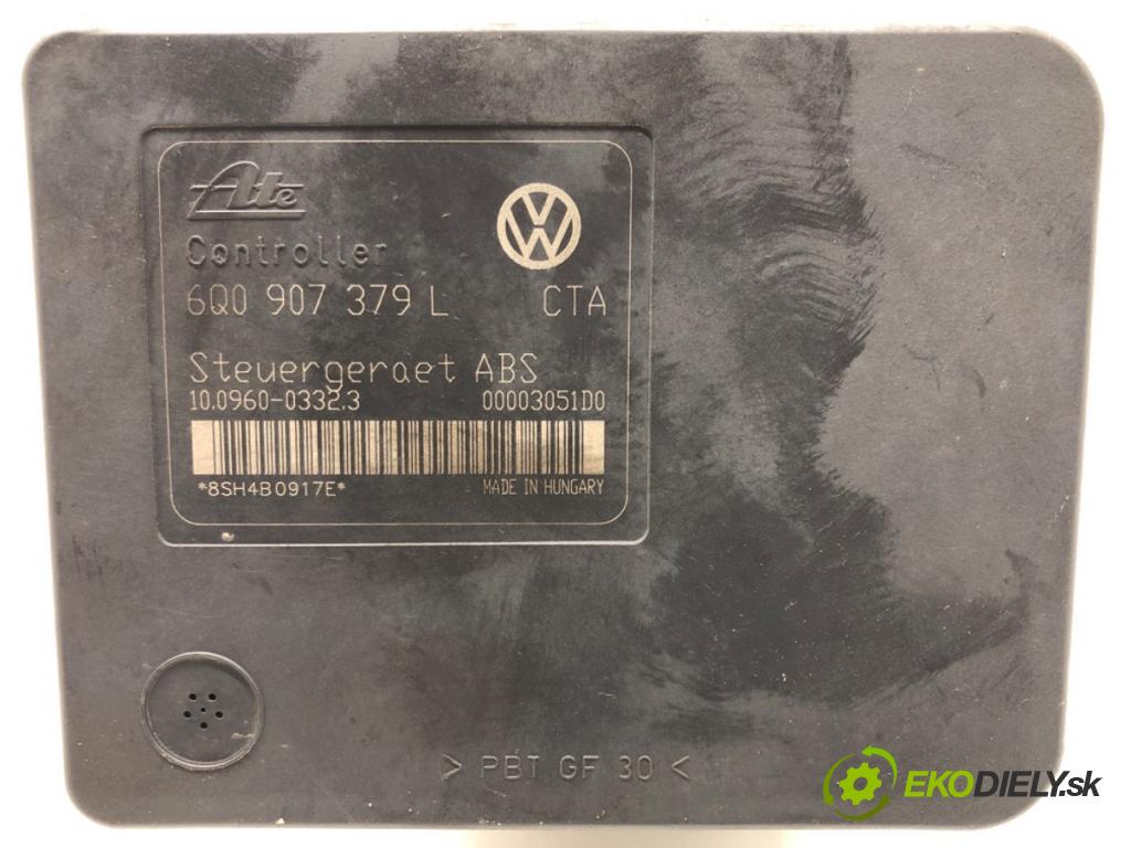VW POLO (9N_, 9A_) 2001 - 2014    1.9 TDI 74 kW [101 KM] olej napędowy 2001 - 2009  Pumpa ABS 6Q6614117H (Pumpy ABS)