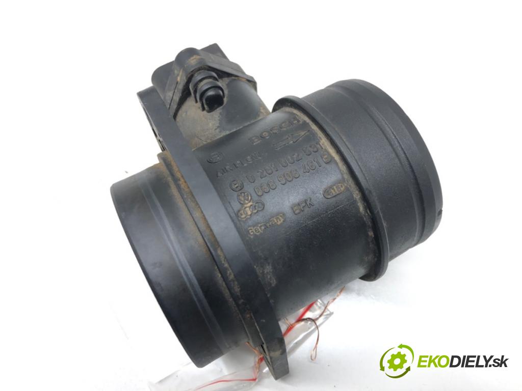 VW POLO (9N_, 9A_) 2001 - 2014    1.9 TDI 74 kW [101 KM] olej napędowy 2001 - 2009  Váha vzduchu 0281002531 (Váhy vzduchu)