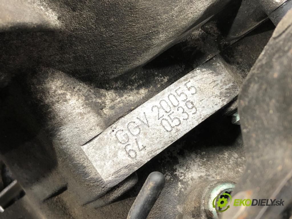 VW POLO (9N_, 9A_) 2001 - 2014    1.9 TDI 74 kW [101 KM] olej napędowy 2001 - 2009  Prevodovka GGV (Prevodovky)