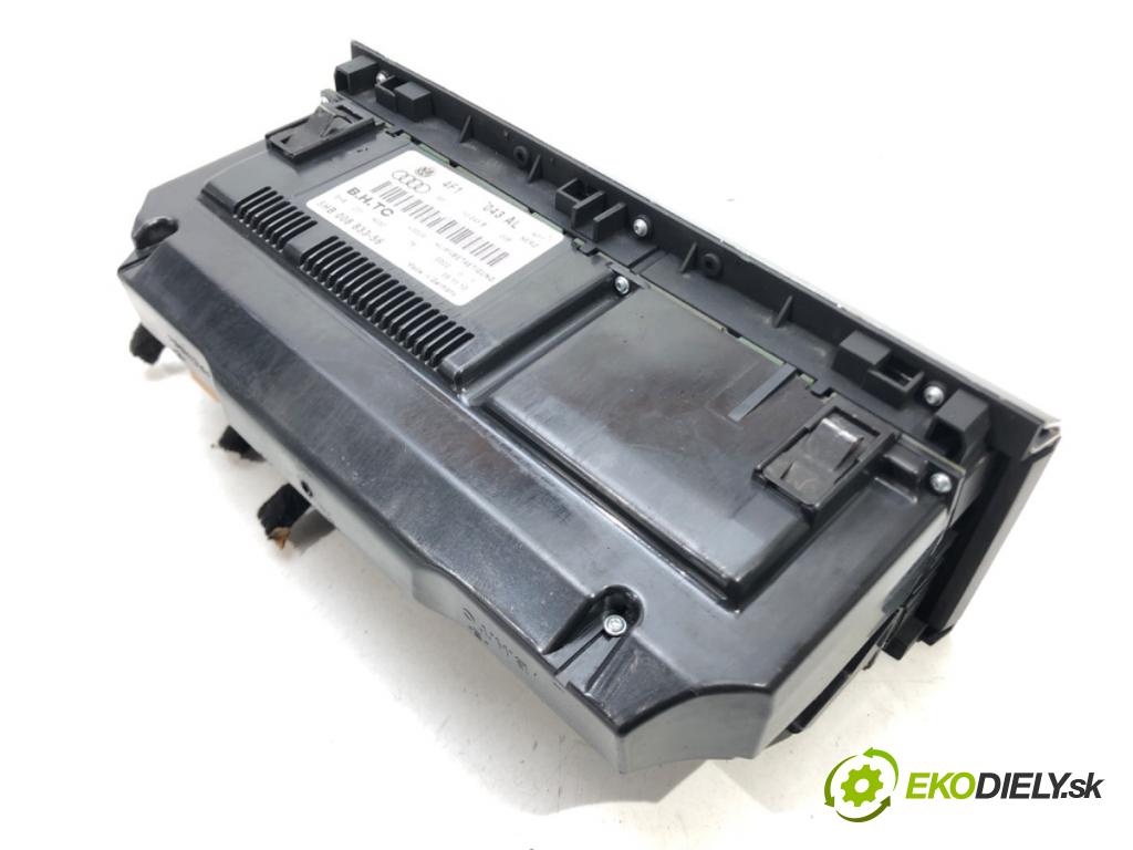 AUDI A6 Allroad C6 (4FH) 2006 - 2011    3.0 TDI quattro 176 kW [240 KM] olej napędowy 2008  Panel ovládania kúrenia 4F1820043AL (Prepínače, spínače, tlačidlá a ovládače kúrenia)