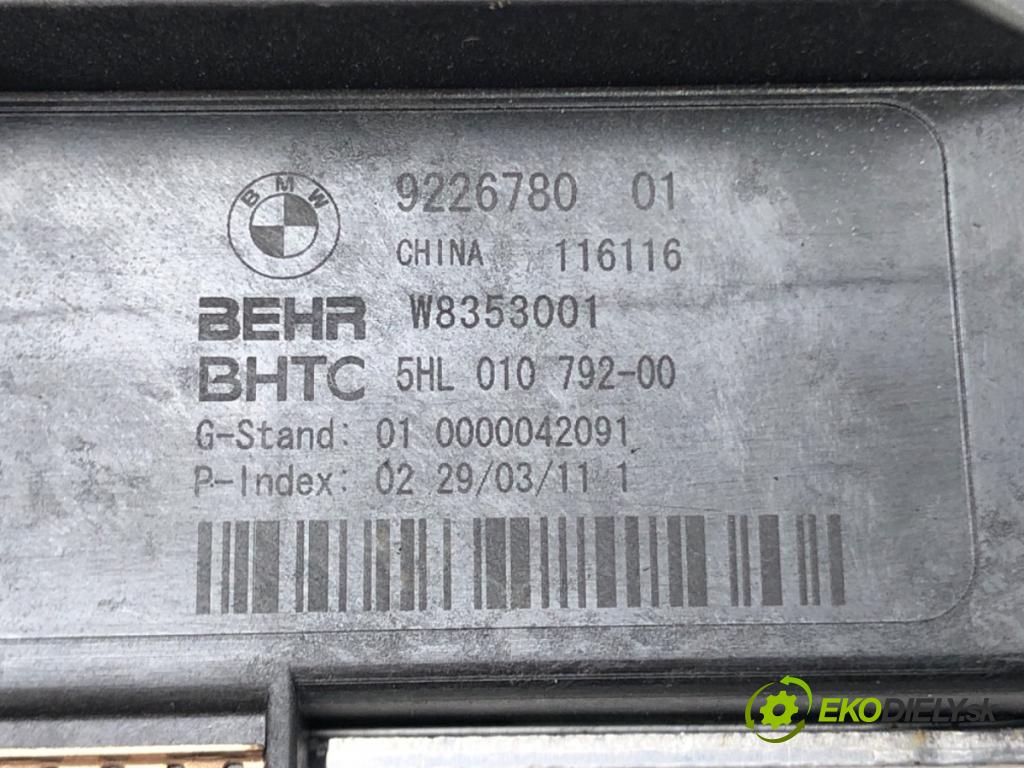 BMW 5 Touring (F11) 2009 - 2017    530 d 190 kW [258 KM] olej napędowy 2011 - 2017  Odpor, rezistor kúrenia vzduchu 9226780 (Odpory (rezistory) kúrenia)