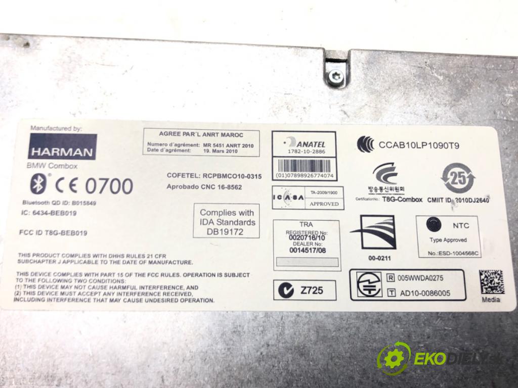 BMW 5 Touring (F11) 2009 - 2017    530 d 190 kW [258 KM] olej napędowy 2011 - 2017  Modul BLUETOOTH 9257150 (Ostatné)