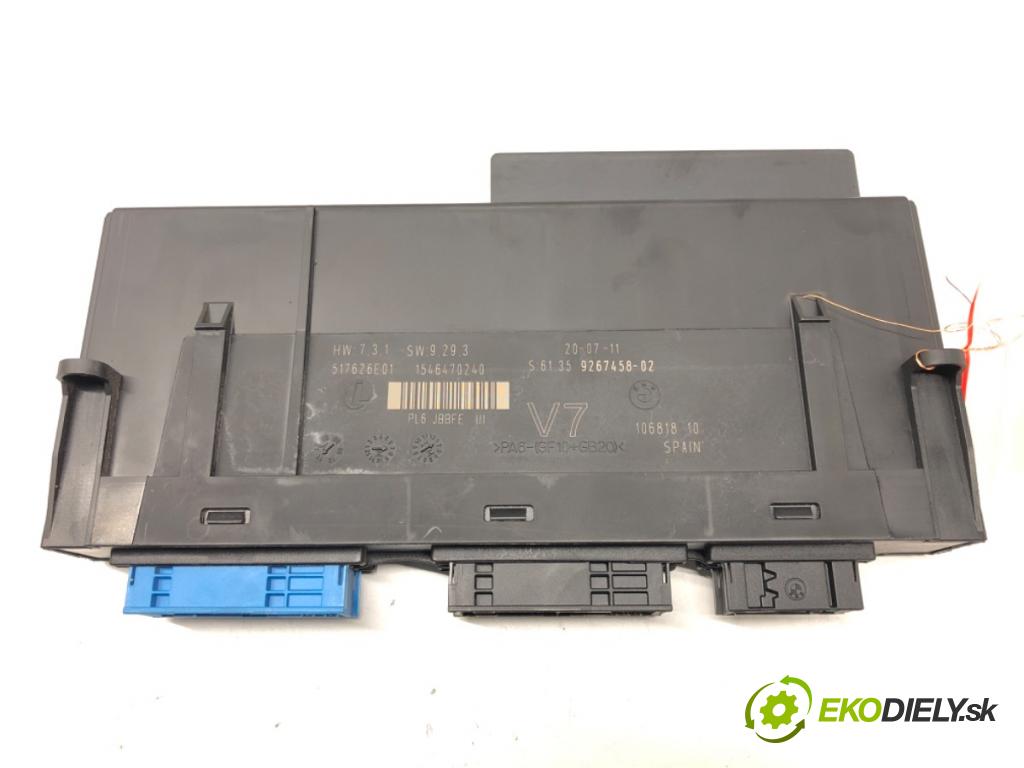 BMW 5 Touring (F11) 2009 - 2017    530 d 190 kW [258 KM] olej napędowy 2011 - 2017  Modul komfortu 9267458 (Moduly komfortu)