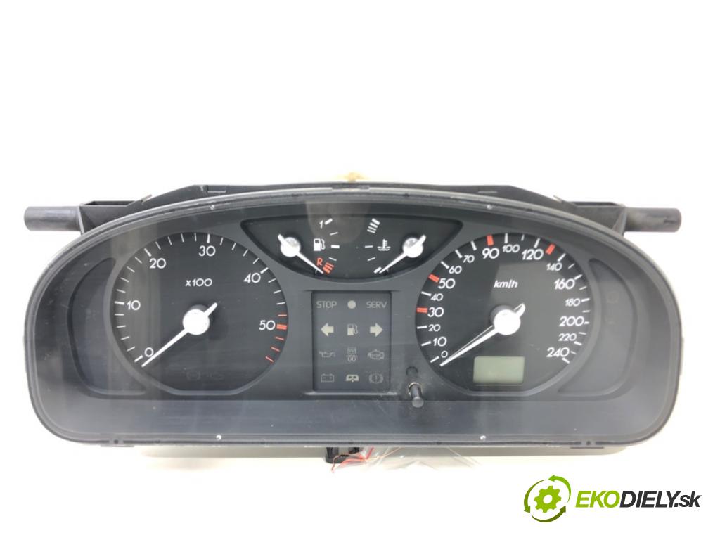 RENAULT LAGUNA II (BG0/1_) 2001 - 2007    1.9 dCi (BG08, BG0G) 88 kW [120 KM] olej napędowy   Prístrojovka 8200328436 (Prístrojové dosky, displeje)