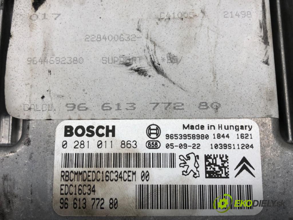 CITROEN C4 I (LC_) 2004 - 2014    1.6 HDi 66 kW [90 KM] olej napędowy 2004 - 2011  riadiaca jednotka Motor 9644692380 (Riadiace jednotky)