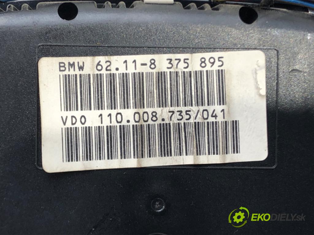 BMW 5 (E39) 1995 - 2003    523 i 125 kW [170 KM] benzyna 1995 - 2000  Prístrojovka 8375895 (Prístrojové dosky, displeje)