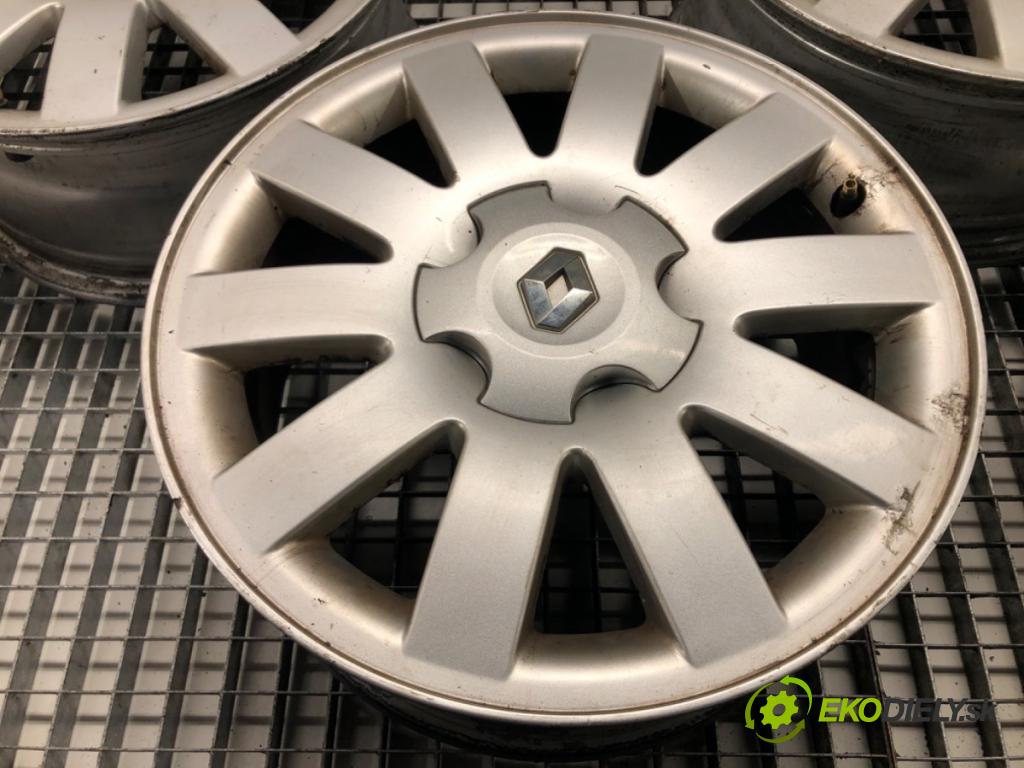 RENAULT LAGUNA II (BG0/1_) 2001 - 2007    ---  disky hliníkové 16 6.5J: 5X108 ET50 stred CENTR. 60