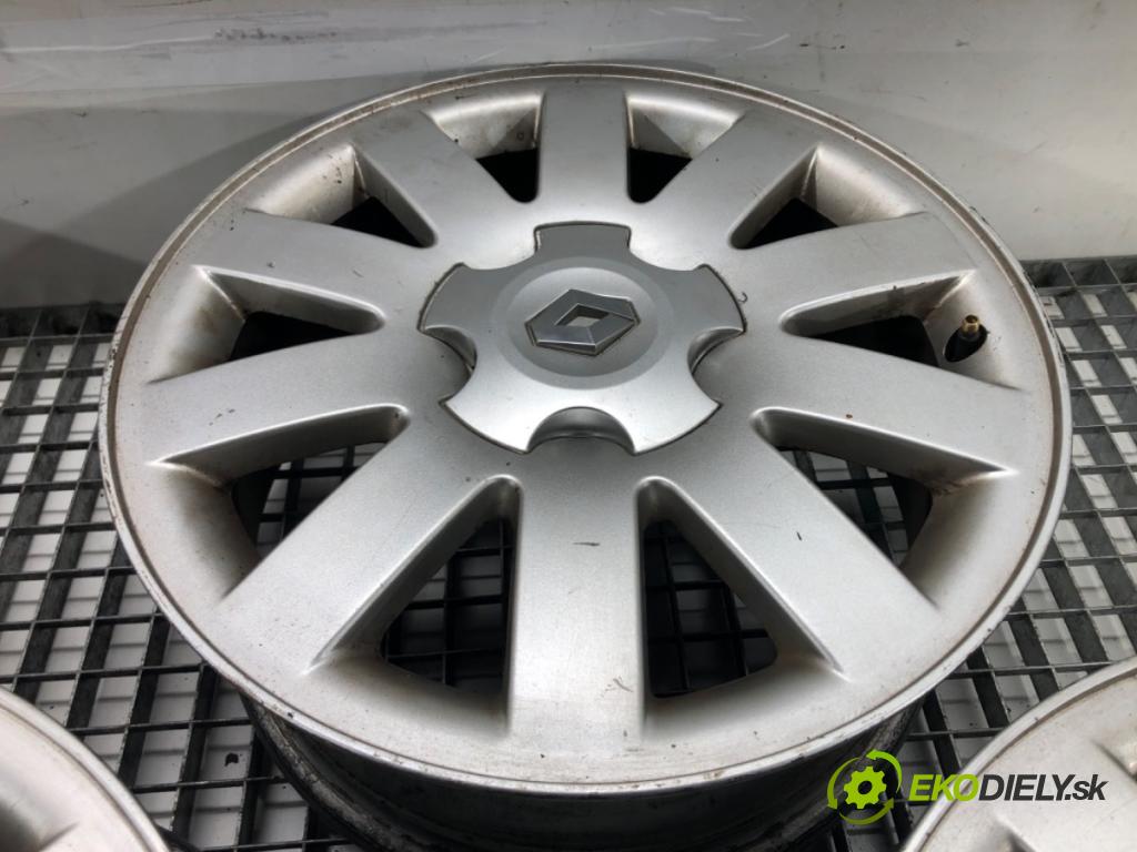 RENAULT LAGUNA II (BG0/1_) 2001 - 2007    ---  disky hliníkové 16 6.5J: 5X108 ET50 stred CENTR. 60