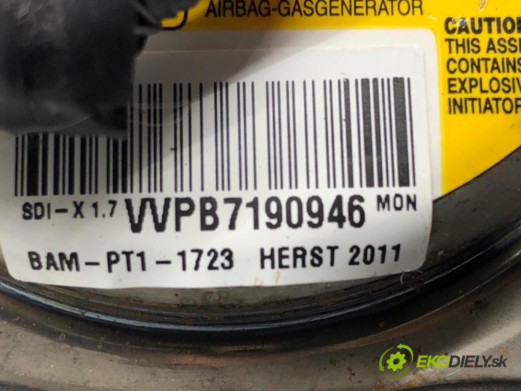TOYOTA YARIS (_P13_) 2010 - 2022    1.4 D (NLP130_) 66 kW [90 KM] olej napędowy 2011 -  AirBag spolujazdca  (Airbagy)