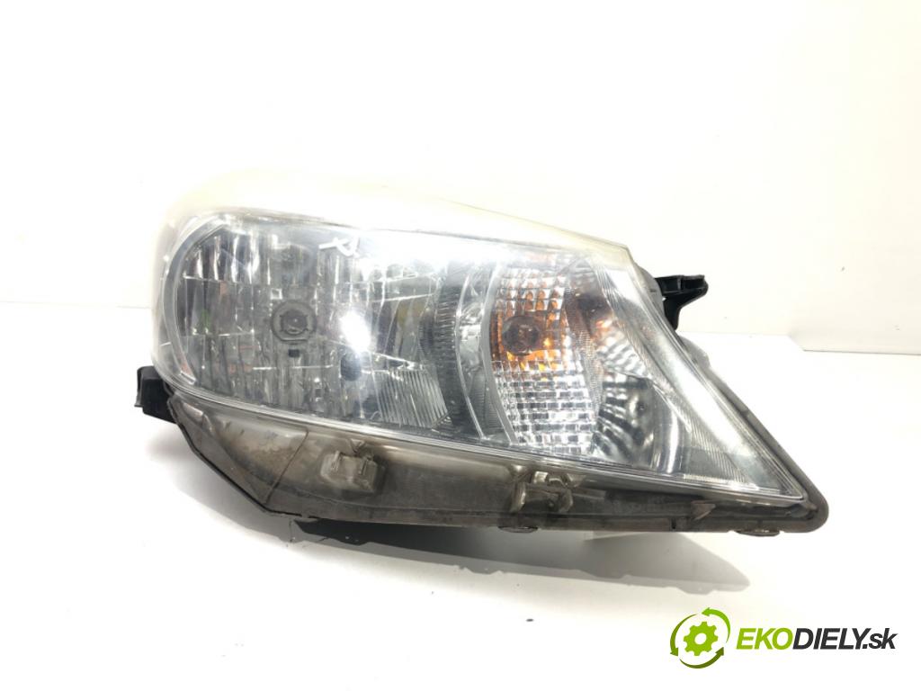 TOYOTA YARIS (_P13_) 2010 - 2022    1.4 D (NLP130_) 66 kW [90 KM] olej napędowy 2011 -  Svetlomet pravy  (Pravé)