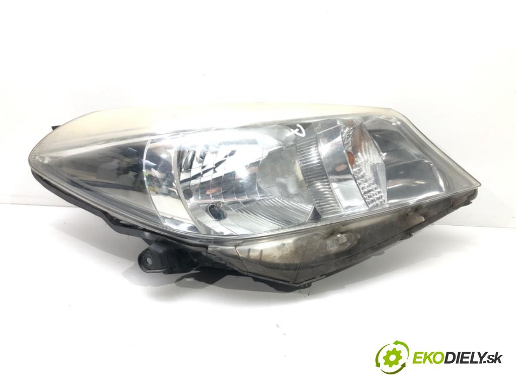 TOYOTA YARIS (_P13_) 2010 - 2022    1.4 D (NLP130_) 66 kW [90 KM] olej napędowy 2011 -  Svetlomet pravy  (Pravé)