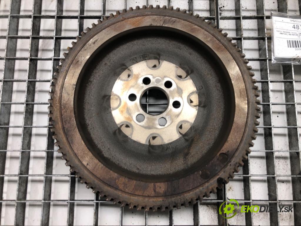 TOYOTA YARIS (_P13_) 2010 - 2022    1.4 D (NLP130_) 66 kW [90 KM] olej napędowy 2011 -  Spojková sada (bez ložiska) komplet NP52100 (Kompletné sady (bez ložiska))