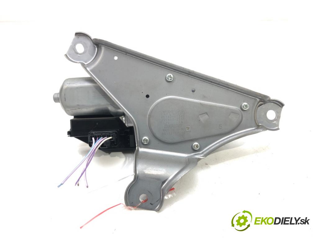 TOYOTA YARIS (_P13_) 2010 - 2022    1.4 D (NLP130_) 66 kW [90 KM] olej napędowy 2011 -  Motorček stieračov zad 85130-52240 (Ostatné)