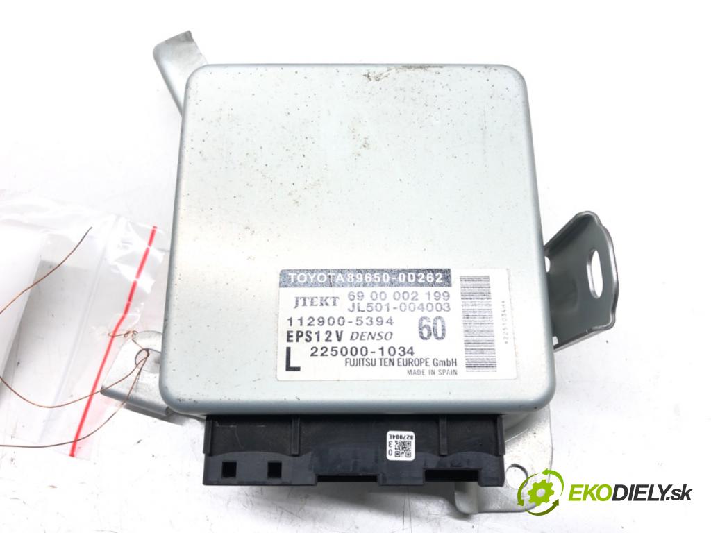 TOYOTA YARIS (_P13_) 2010 - 2022    1.4 D (NLP130_) 66 kW [90 KM] olej napędowy 2011 -  Modul servočerpadlo 89650-0D262 (Ostatné)
