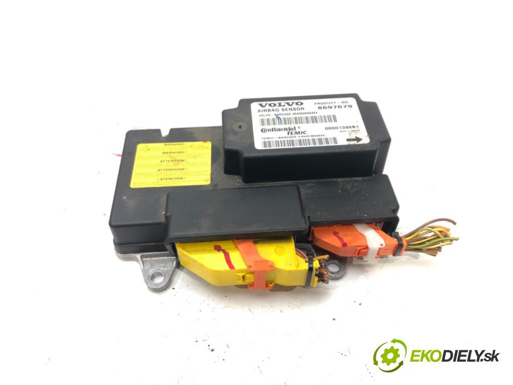 VOLVO V50 (545) 2003 - 2012    2.0 D 100 kW [136 KM] olej napędowy 2004 - 2010  senzor airbag 8697679 (Snímače)