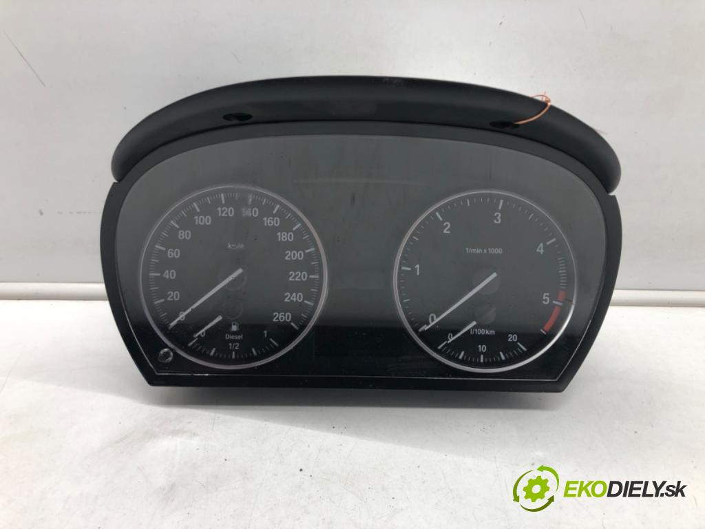 BMW 3 Touring (E91) 2004 - 2012    318 d 105 kW [143 KM] olej napędowy 2007 - 2012  Prístrojovka 9187060 (Prístrojové dosky, displeje)