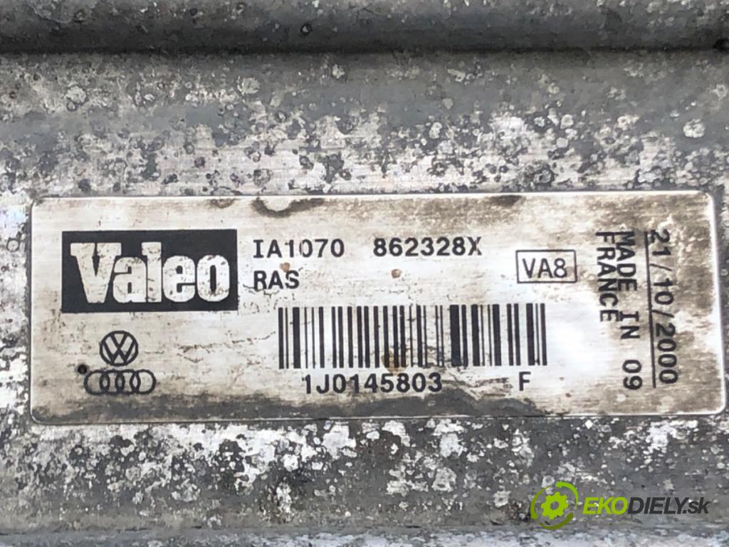 SKODA OCTAVIA I (1U2) 1996 - 2010    1.9 TDI 81 kW [110 KM] olej napędowy 1997 - 2006  intercooler 1J0145803F (Intercoolery (chladiče nasávaného vzduchu))