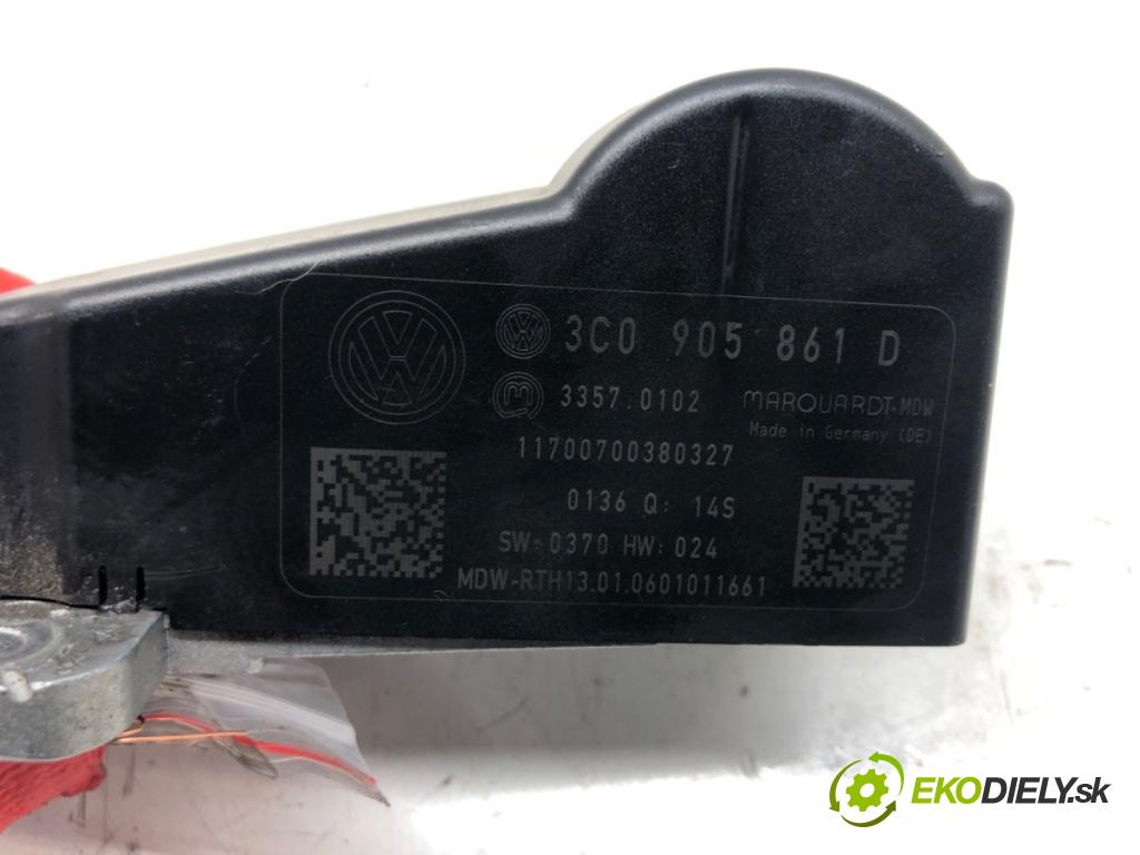 VW PASSAT B6 (3C2) 2005 - 2010    1.9 TDI 77 kW [105 KM] olej napędowy 2005 - 2010  blokáda volantu 3C0905861D (Ostatné)