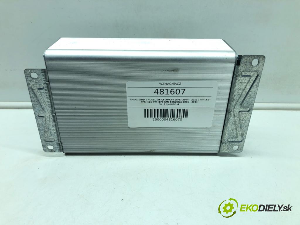 AUDI A6 C6 Avant (4F5) 2004 - 2011    2.0 TFSI 125 kW [170 KM] benzyna 2005 - 2011  Zosilňovač 4F0910223G (Zosilňovače)