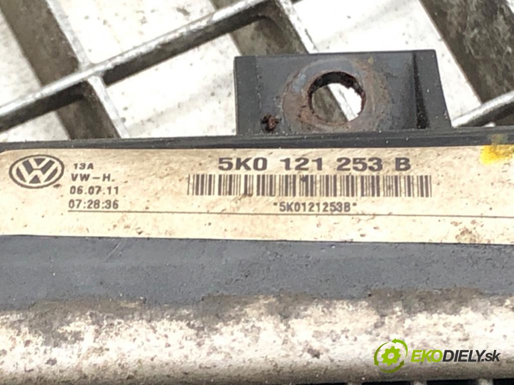 VW PASSAT CC B6 (357) 2008 - 2012    2.0 TSI 155 kW [211 KM] benzyna 2010 - 2012  Chladič vody 5K0121253B (Chladiče vody)