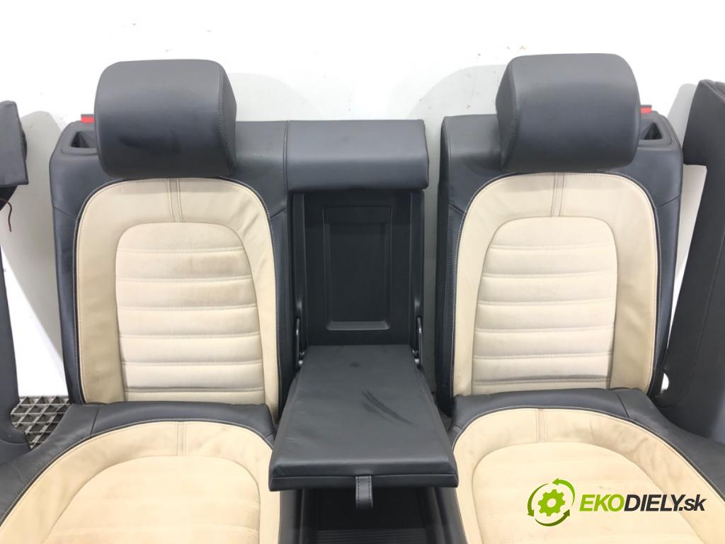 VW PASSAT CC B6 (357) 2008 - 2012    2.0 TSI 155 kW [211 KM] benzyna 2010 - 2012  sedadlo zadní část  (Sedačky, sedadla)
