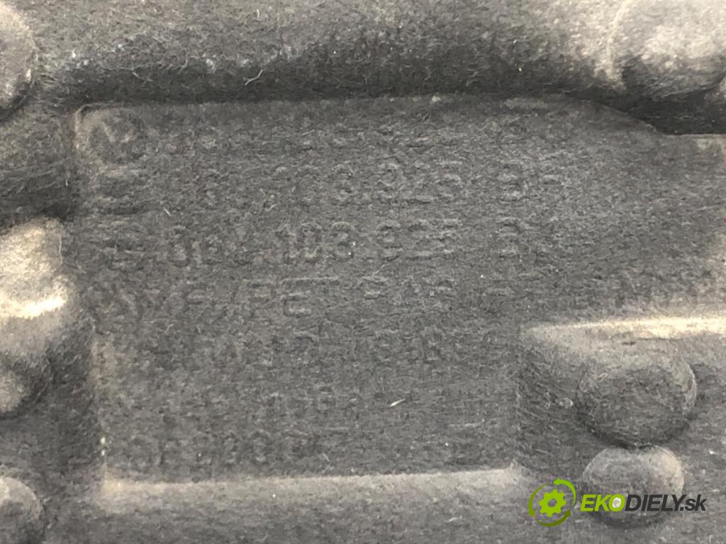 VW PASSAT CC B6 (357) 2008 - 2012    2.0 TSI 155 kW [211 KM] benzyna 2010 - 2012  kryt motora