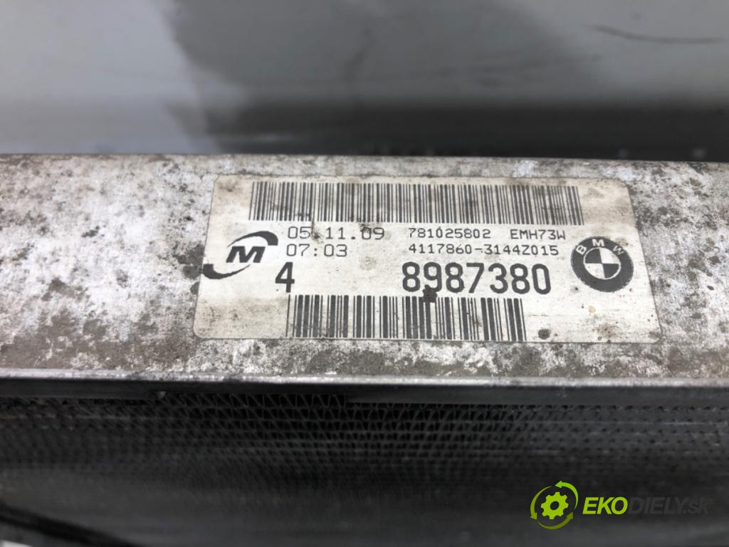 BMW 3 (E90) 2004 - 2012    316 d 85 kW [116 KM] olej napędowy 2009 - 2011  Chladič vody 781025802 (Chladiče vody)