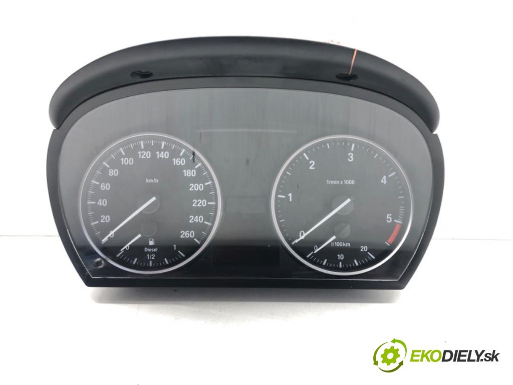 BMW 3 (E90) 2004 - 2012    316 d 85 kW [116 KM] olej napędowy 2009 - 2011  Prístrojovka 9220963 (Prístrojové dosky, displeje)