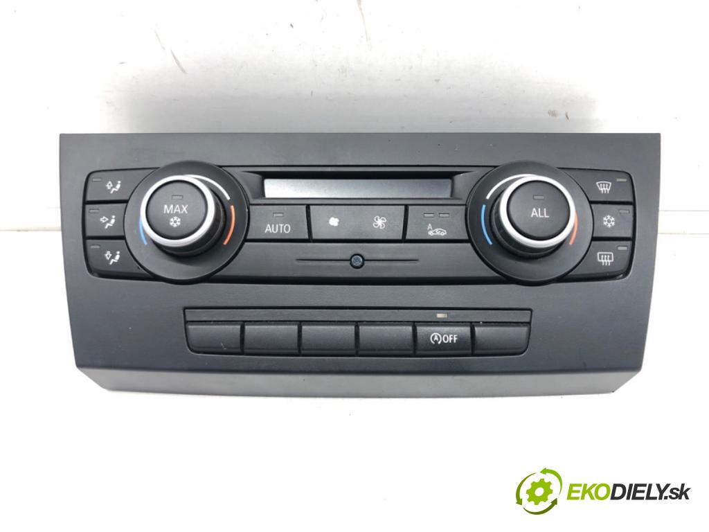BMW 3 (E90) 2004 - 2012    316 d 85 kW [116 KM] olej napędowy 2009 - 2011  Panel ovládania kúrenia 9224545 (Prepínače, spínače, tlačidlá a ovládače kúrenia)